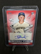 2022 Topps #BSA-JR Baseball Stars Auto Red /25 Jakson Reetz Rookie RC Brewers