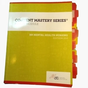 ATI RN Mental Health Nursing Edition 10 Assessment Technologies Instructor notes - Foto 1 di 6