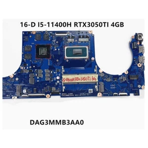 Placa madre para computadora portátil HP TPN-Q263 16-D I5-11400H RTX3050TI DAG3MMB3AA0 probada - Imagen 1 de 3