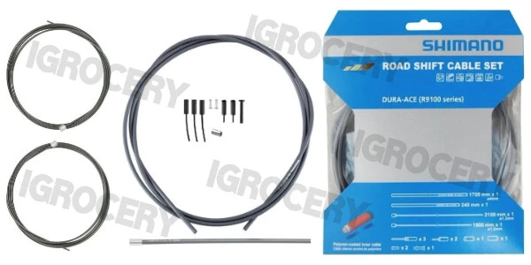 Shimano R9100 Shift Cable Set Hi-tech Gray Y0BM98040
