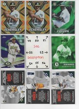 Oakland Athletics A's LOADED U-PICK Serial #'d JERSEY AUTO Rookies CHAPMAN OLSON