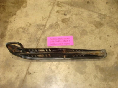 98 SKI DOO 700 800 MACH Z 1 TRIPLE metal fabricante original corredor de esquí delantero Foto 1 de 4