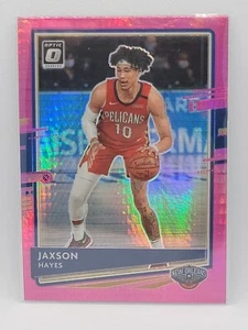 JAXSON HAYES NBA CARD PANINI OPTIC 2020-21 PINK PRIZM # 97 PELICANS - Picture 1 of 2