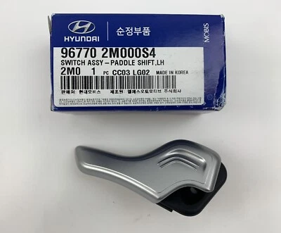 Interruptor de control de palanca de cambios Genesis Coupe 2010-2011-12 lado izquierdo plateado Foto 1 de 3