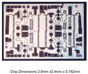 5pcs Triquint TGA8399C-EPU 8-18 GHz Wideband Driver Amplifier MMIC PHEMT DIE - Picture 1 of 6