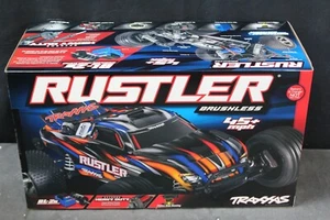 TRAXXAS 37354-4 RUSTLER BL-2S BRUSHLESS ST 35 - Foto 1 di 4