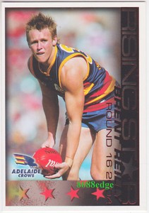 2005 SELECT HERALD SUN AFL RISING STAR: BRENT REILY #RS16 ADELAIDE CROWS