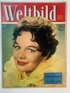 Vintage German Magazines - Weltbild 1 Februarheft 1958 - Picture 1 of 3