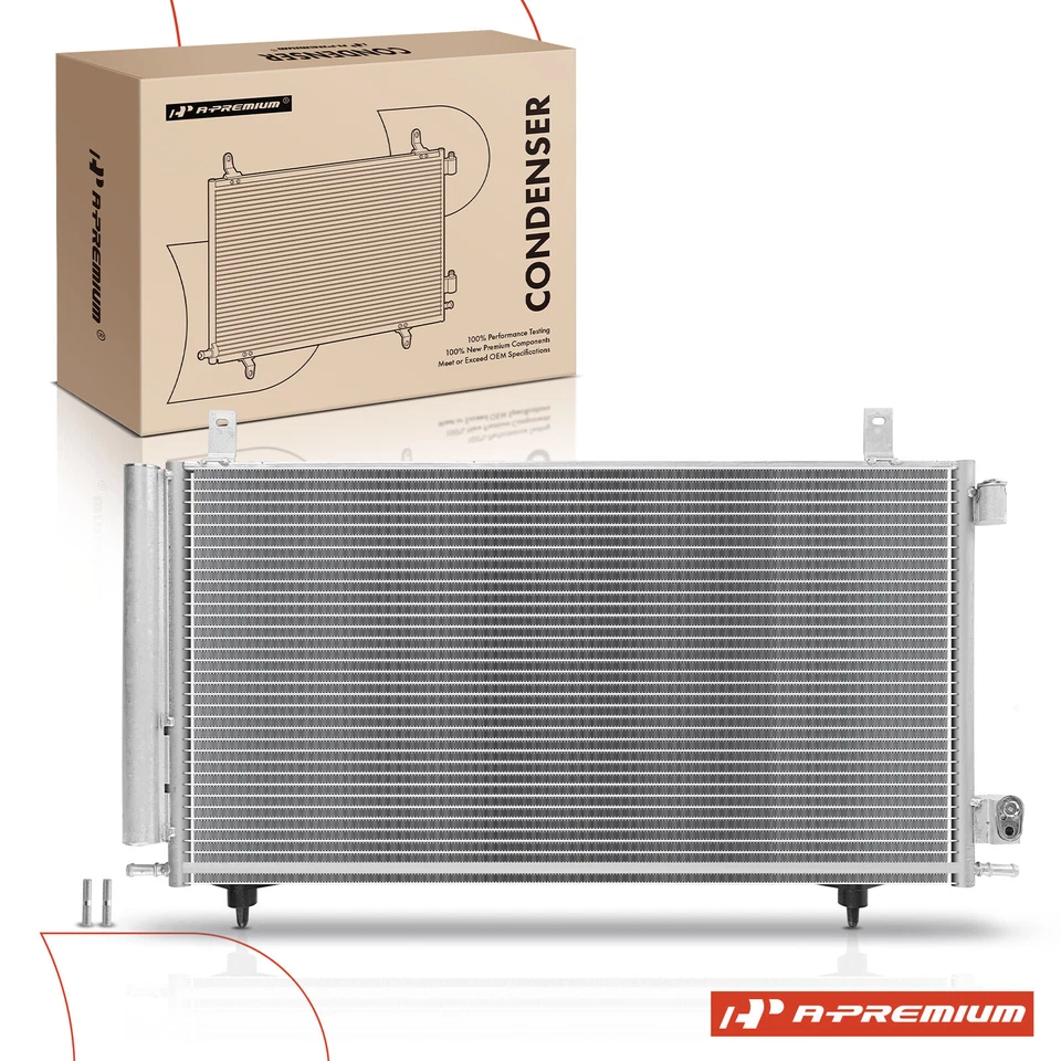 Condensador de CA A-Premium con receptor secador y soporte para Pontiac G8 08-09 Chevrolet Foto 1 de 4