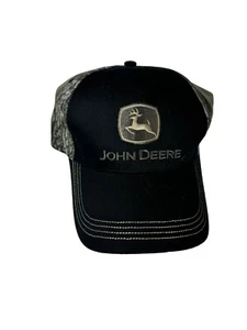 Cappello berretto abbigliamento sportivo John Deere Concap camionista mimetico nero - Foto 1 di 7