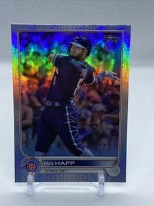 Ian Happ 2022 Topps Series 1 Rainbow Foil Parallel #143 Chicago Cubs