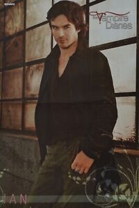 IAN SOMERHALDER - A3 Poster (42x28cm) - Vampire Diaries Damon Clippings BRAVO
