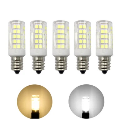 Bombilla LED E12 C7 110V 64-2835 5 piezas para ventilador de techo, bombillas candelabro araña H Foto 1 de 4