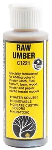 NEW Woodland N/HO Train Scenery Earth Color Raw Umber 4 oz C1221 - Picture 1 of 1