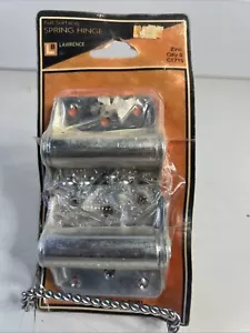 3”x2-1/2" Spring Hinge Zinc plate (2pack) Lawrence - Picture 1 of 2