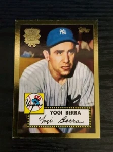 2002 Topps Gold Foil 1952 World Series Yogi Berra - Picture 1 of 3