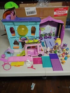 Littlest Pet Shop Figures Accessories Building Stage Lot - as is - Picture 1 of 24