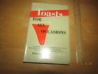 Toasts for all Occasions by Lewis Henry (1949, Hardcover)
