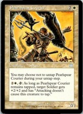 Pearlspear Courier Magic The Gathering Onslaught Card Light Play X1