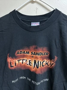Vintage Promo Little Nicky T Shirt Xl Adam Sandler Single Stitch Rare Y2K 2000 - Picture 1 of 4