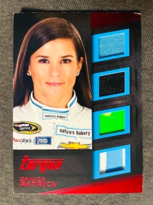 2016 Torque Danica Patrick Quad Race Used Firesuits Sheet Metal Tire /49 Rare - Image 1 of 2
