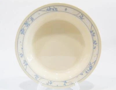 ❤️ NRM Corelle FIRST OF SPRING 15-oz Flat Rim SOUP BOWL Pasta *White Blue Floral - Image 1 of 4