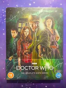 Doctor Who The Complete Sixth 6th Series Limited Edition Steelbook Blu Ray Set - Picture 1 of 8