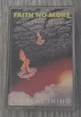 Faith No More - The Real Thing Cassette Tape 1989 Slash Records Foto 1 de 3