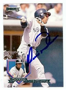 Luis Polonia autographed baseball card (New York Yankees) 1994 Donruss #514 - Image 1 of 1