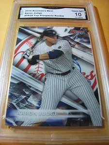 AARON JUDGE YANKEES 2016 BOWMAN'S BEST TOP PROSPECTOS #TP28 RADIOCONTROL GRADO 10 L@@K - Imagen 1 de 2