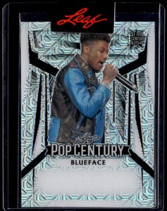 2023 Leaf Pop Century Proof Mojo Silver Blueface 1/1