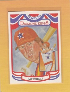 1984 DONRUSS BASEBALL RAY KNIGHT #12 ASTROS NMMT/MINT *63972
