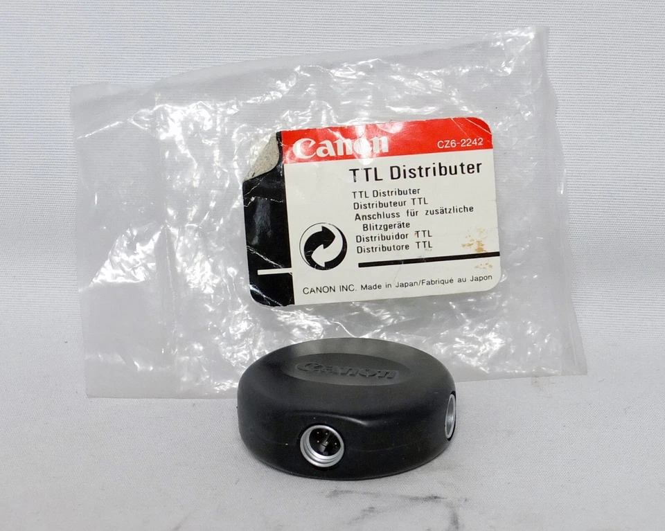 Canon TTL Distributer Multi Flash Connector 35mm SLR film Genuine OEM - Image 1 of 1