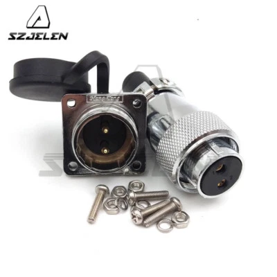 WS20 25A 500V 2pin Outdoor Electrical Wire Connector,LED Light Cable Connector - Image 1 of 4