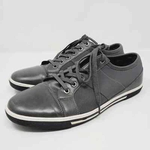 Zanzara Rory Sneaker schwarz Freizeit Kunstleder Schuhe HERREN GRÖSSE 9,5 - Bild 1 von 9