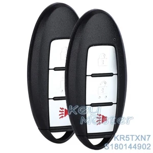 2x for Nissan Frontier Murano Pathfinder TITAN XD Smart Remote Key Fob KR5TXN7 - Picture 1 of 6