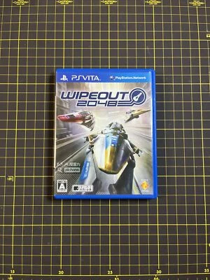 WIPEOUT 2048 PlayStation PS Vita Japanese Complete CIB *Likely Used Clean - Image 1 of 4