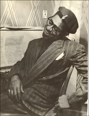 1955 Vintage Print Jazz Bop Style DIZZY GILLESPIE Famous Portrait Music Men - Image 1 of 2