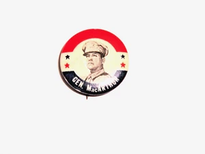 Vintage General MacArthur Pin ~ World War II - Picture 1 of 3