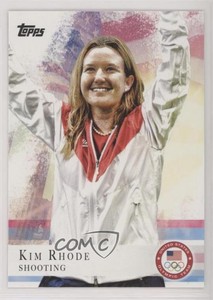 2012 Topps US Olympic Team and Olympic Hopefuls Kim Rhode #37 Rookie RC