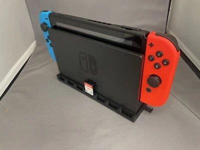 Nintendo Switch Dock Wall Mount and Cartridge Game Holder - Holds 7 Carts Black - Image 1 of 4