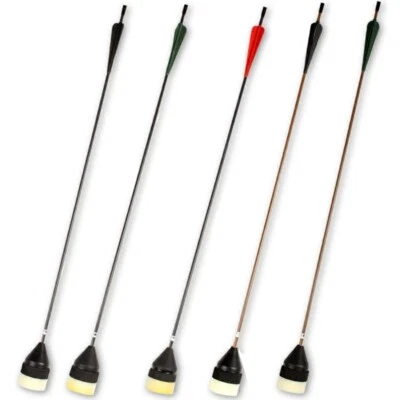 IDV ENGINEERING Flat Ended, Soft Foam End, Target Arrow, Archery Sport, LARP Event, Game Flight