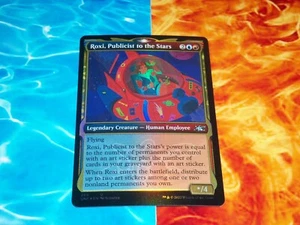 Unfinity Uncommon Foil Showcase Roxi, Publicist to the Stars - Picture 1 of 2