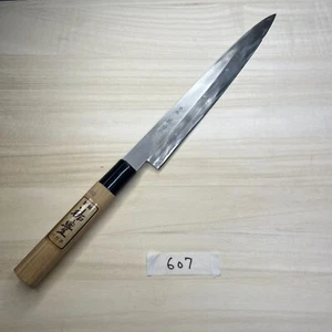 Japanese knife, sashimi,#607 used, stainless steel, made in Japan 205/355mm 110g - Picture 1 of 10
