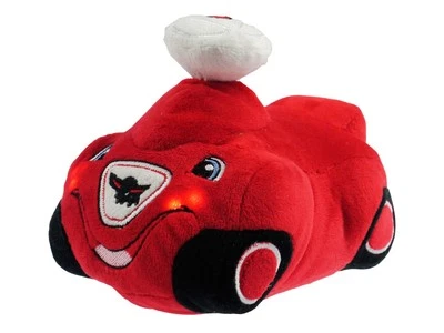 LED Nachtlicht BOBBY CAR Plüsch rot Ein/Aus Schüttelsensor Schlummerlicht - Bild 1 von 4