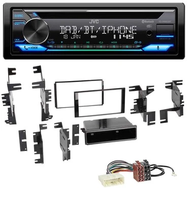 JVC Bluetooth MP3 USB DAB CD Autoradio für Nissan Cube ab 09 Frontier ab 13 Juke - Bild 1 von 4