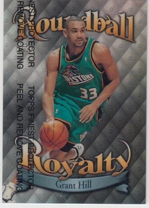 1998-99 Topps Roundball Royalty Refractor #R12 Grant Hill Detroit Pistons HOF - Bild 1 von 1