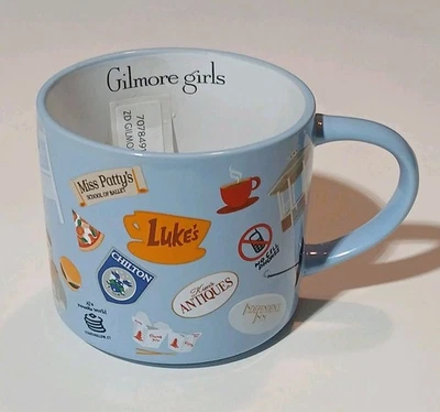 ¡Nuevo Gilmore Girls Zak! Taza de café Designs 15 oz taza moderna Luke’s Diner, Chilton Foto 1 de 4