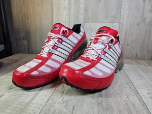 Rare Adidas Bounce Spectrum 2007 Men’s 12 Red White Running Shoes 070489 - Picture 1 of 9