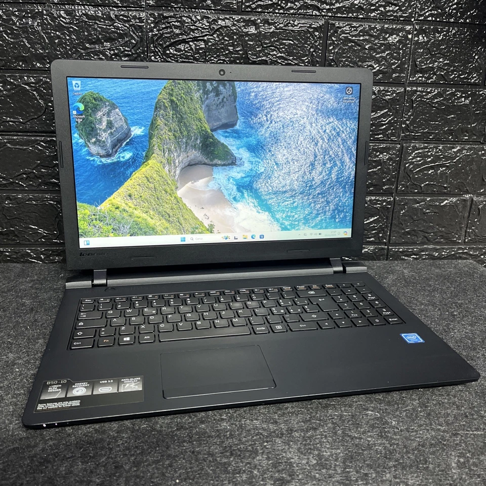 Notebook Lenovo 2021 15,6p(Intel Celeron 8gb Ram Ssd 240gb)Windows 11 Pro - Immagine 1 di 4